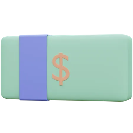 Money Cash 3 D Icon Illustration 3D Icon