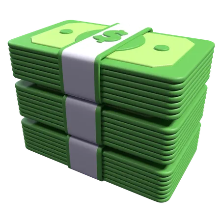 Dollar Cash  3D Icon