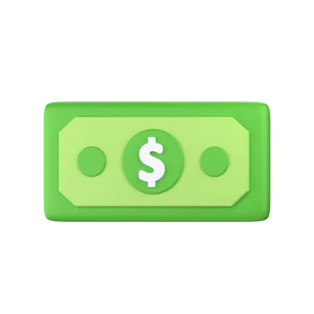 Dollar Cash 3 D Icon Perfect For Finance Element 3D Icon
