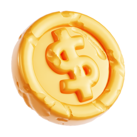 ドルコイン  3D Icon