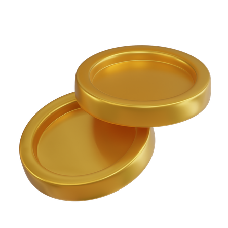 Dollar Coin  3D Icon
