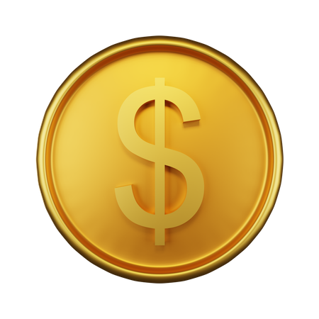 12,651 3D Dollar Coin Illustrations - Free in PNG, BLEND, GLTF - IconScout