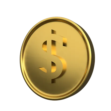 Coin 3 D Illustration Rendering 3D Icon