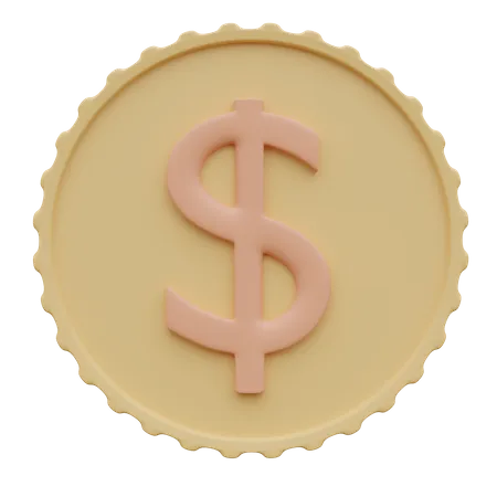 Money Coin 3 D Icon Illustration 3D Icon