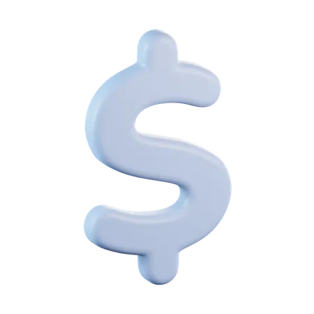 Dollar currency  3D Icon