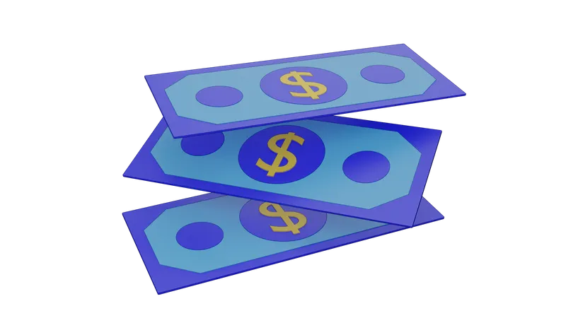 Dollar Currency  3D Icon