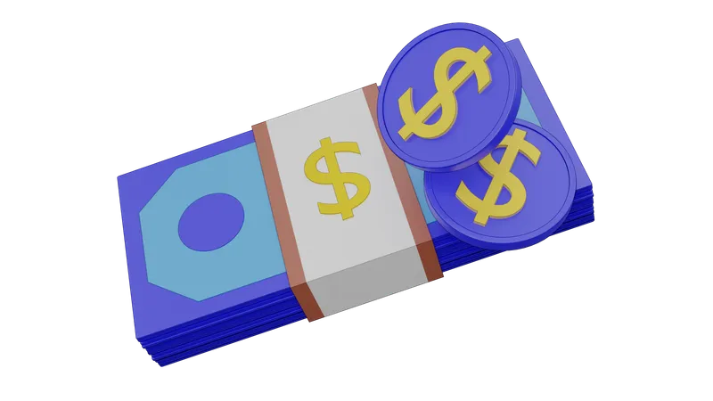 Dollar Currency  3D Icon