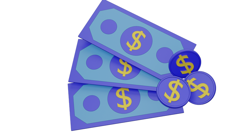 Dollar Currency  3D Icon