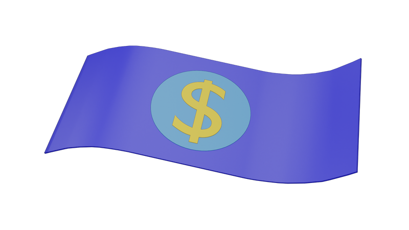 Dollar Currency  3D Icon