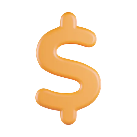 Dollar Currency  3D Icon