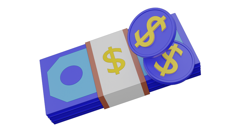 Dollar Currency  3D Icon