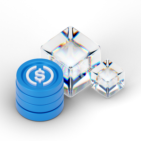 Monnaie du dollar  3D Icon