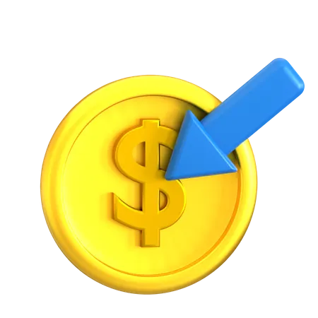 Income 3 D Icon Good For Finance Design 3D Icon