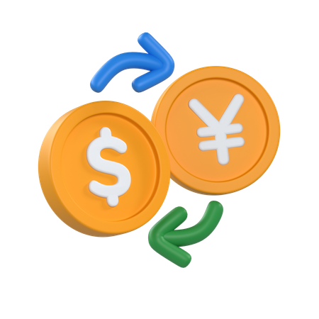 Dollar Exchange  3D Icon