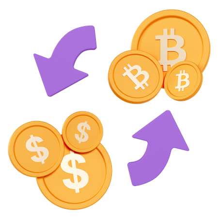 Dollar Exchange  3D Icon