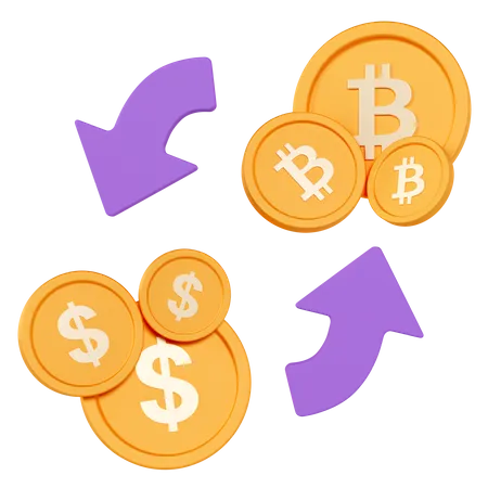 Dollar Exchange  3D Icon