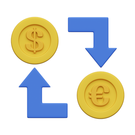 Dollar Exchange  3D Icon