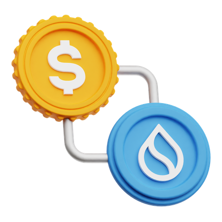 Dollar Exchange  3D Icon