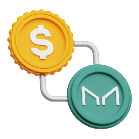 Dollar Exchange  3D Icon