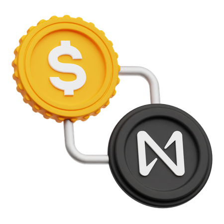 Dollar Exchange  3D Icon