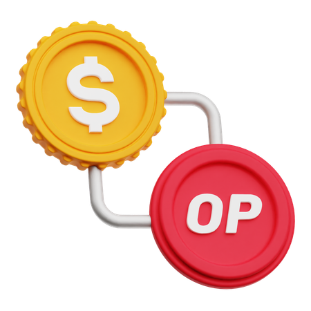 Dollar Exchange  3D Icon