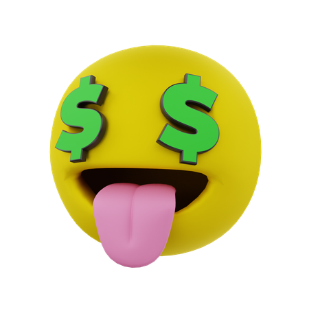 Dollar Eye  3D Icon