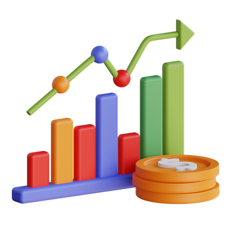 Dollar Fluctuation  3D Icon