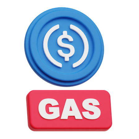 Dollar Gas  3D Icon