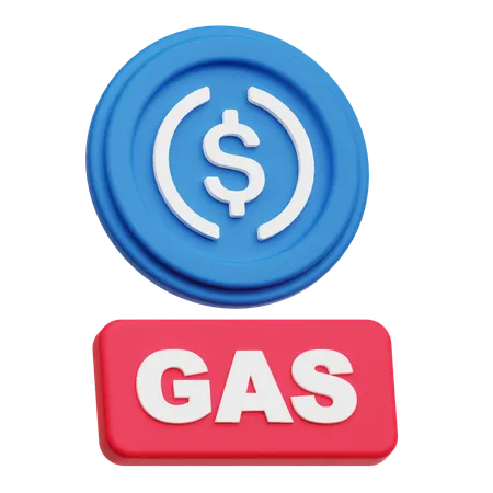Dollar Gas  3D Icon