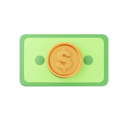 Dollargeld  3D Icon