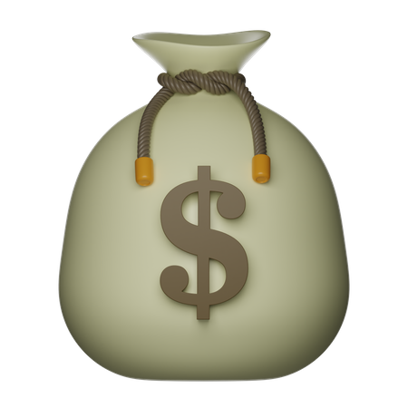 Dollar-Geldbeutel  3D Icon