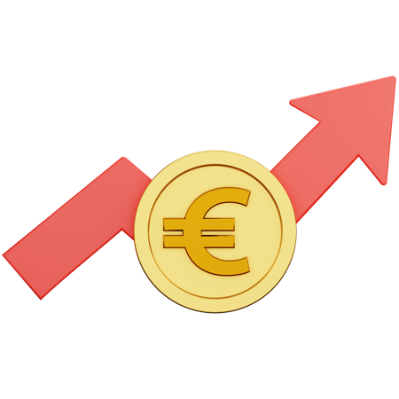 Dollar Growth Graph 3D Icon