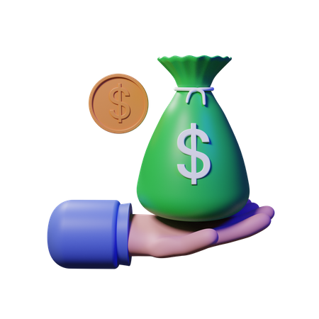 Dollar Investment  3D Icon