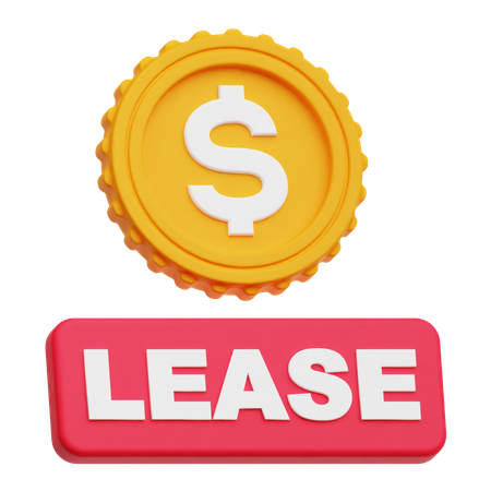 Dollar Lease  3D Icon