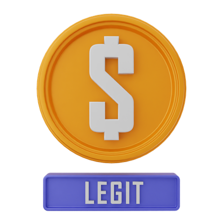 Lecture du dollar  3D Icon