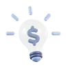 Dollar Light Bulb