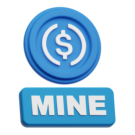 Dollar Mine  3D Icon