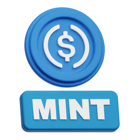 Dollar Mint  3D Icon