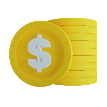 Dollar Money  3D Icon