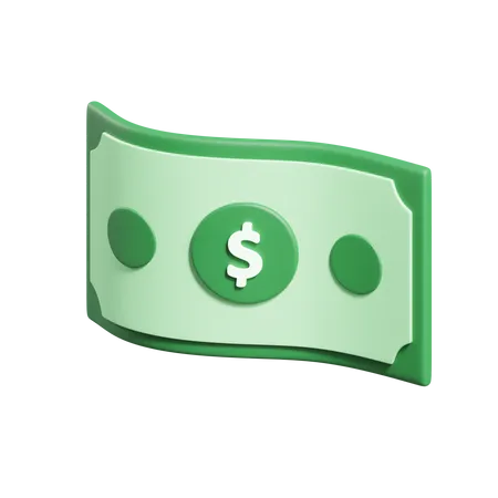Dollar Money 3D Illustration
