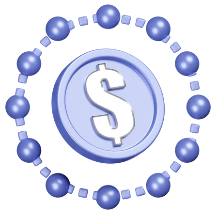 A 3 D Dollar Icon Representing Financial Concepts Money Or Monetary Transactions 3D Icon