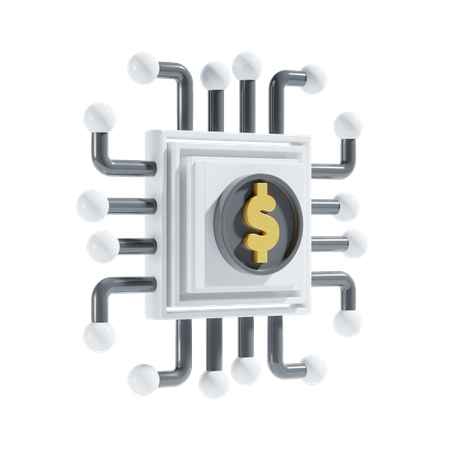 Dollar Network  3D Icon