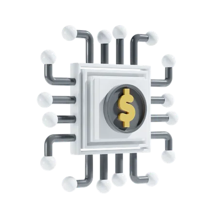 Dollar Network  3D Icon