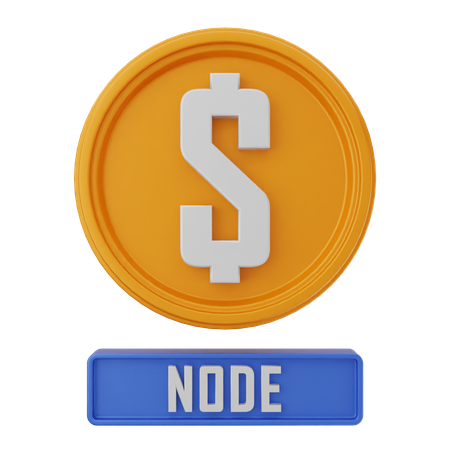 ドルノード  3D Icon