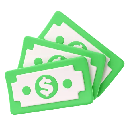 Dollar Note  3D Icon