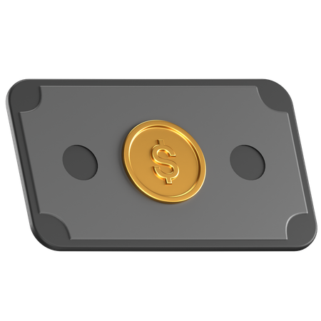 Dollar Note  3D Icon