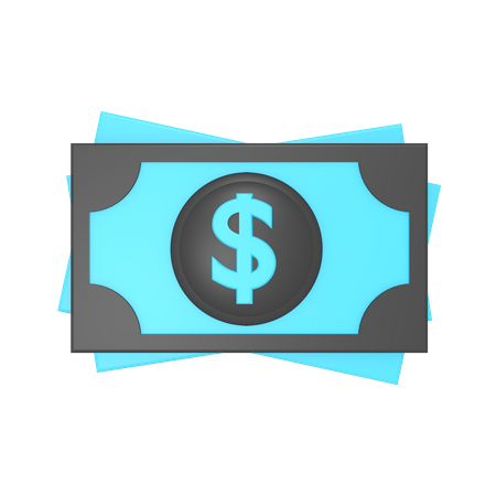 Dollar Note  3D Icon