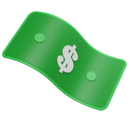 Dollar Note  3D Icon