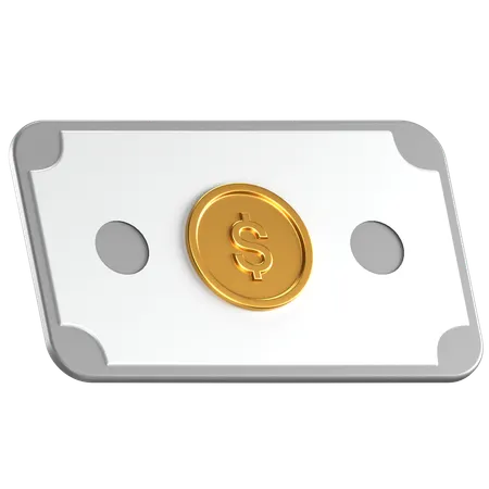 Dollar Note  3D Icon