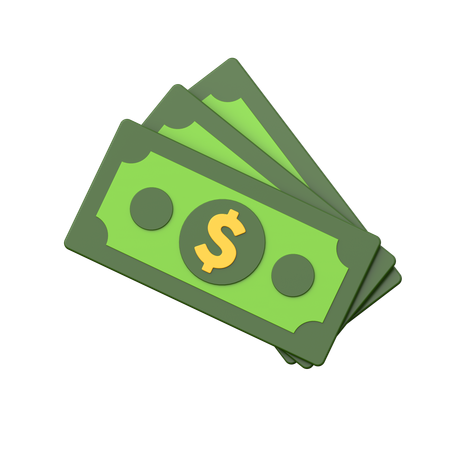 Dollar Note  3D Icon